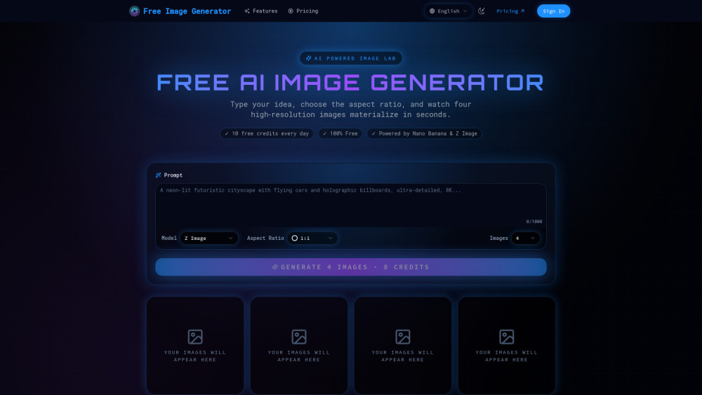 Free Image Generator