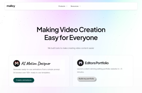 Malloy Studio – You AI Motion Designer